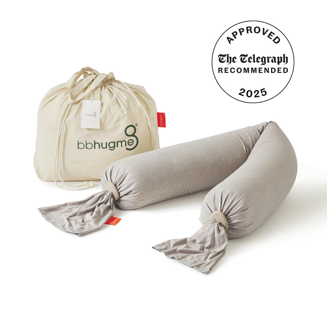 bbhugme Pregnancy Pillow - Seashell Beige/Sand