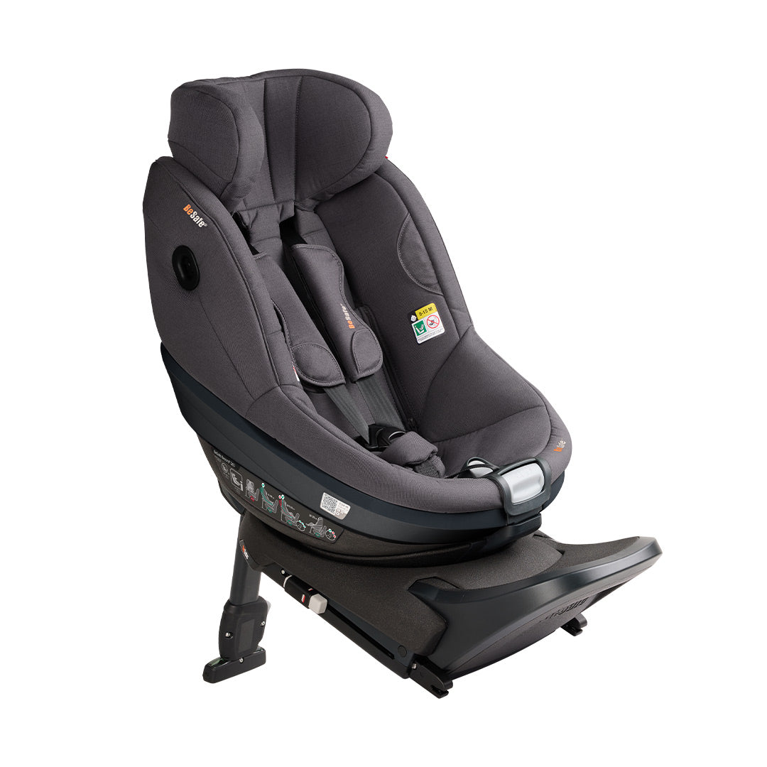 BeSafe Beyond 2 360 Car Seat - Dark Grey Mélange