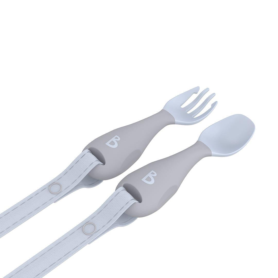 Bibado Handi No Drop Baby Cutlery - Mist