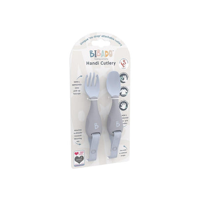 Bibado Handi No Drop Baby Cutlery - Mist