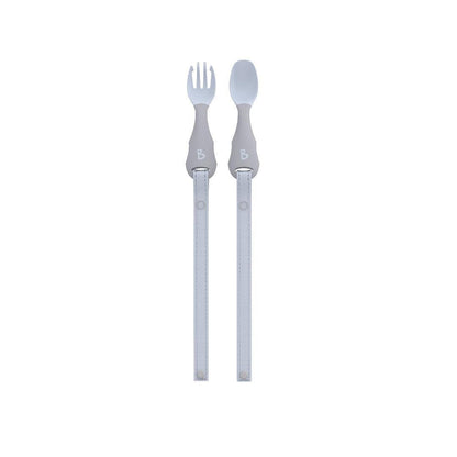 Bibado Handi No Drop Baby Cutlery - Mist