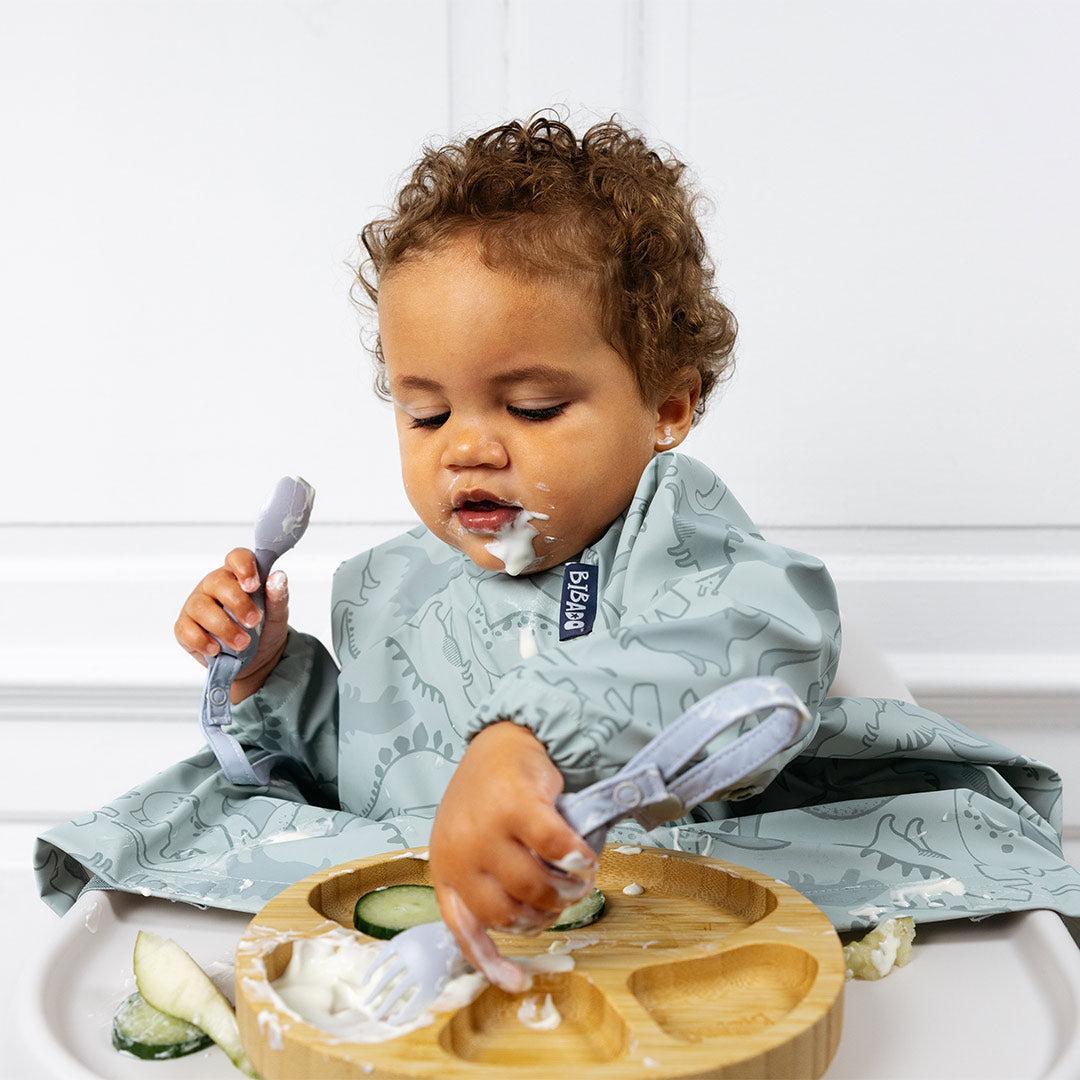 Bibado Handi No Drop Baby Cutlery - Mist