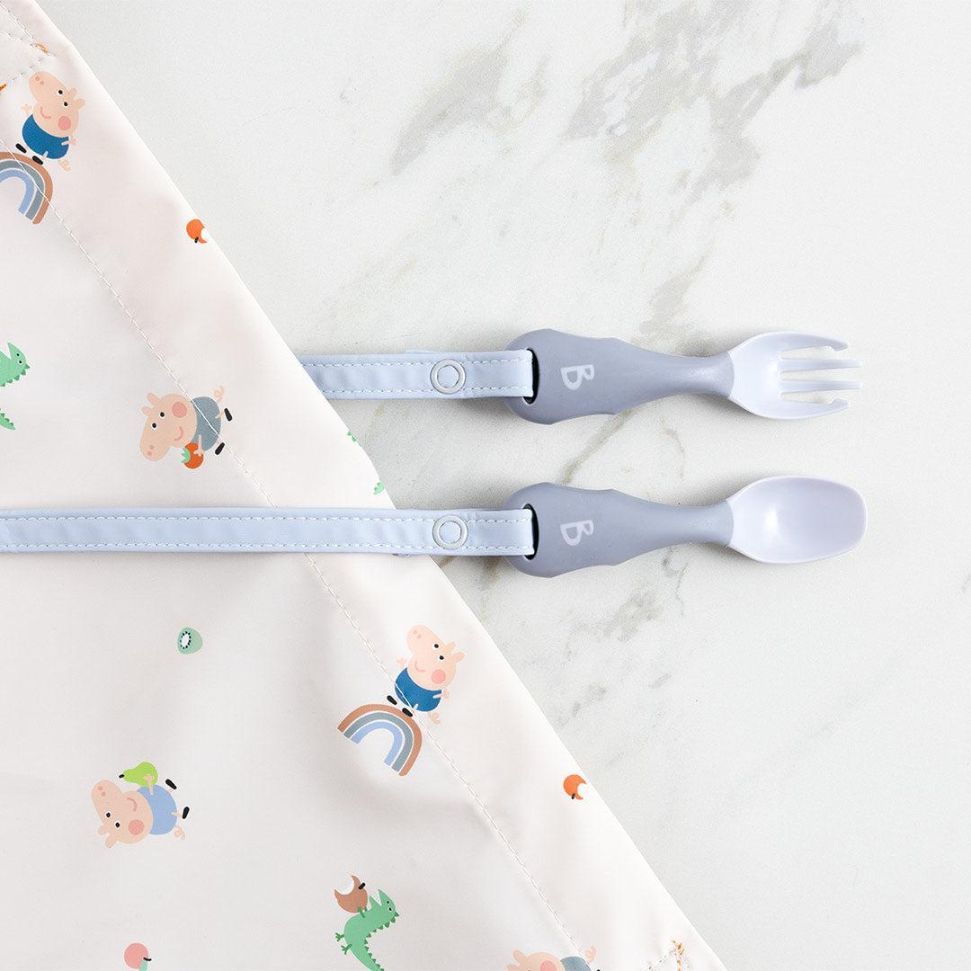 Bibado Handi No Drop Baby Cutlery - Mist