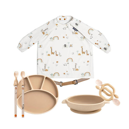 Bibado Silicone Weaning Essentials Bundle - Serengeti Spaghetti