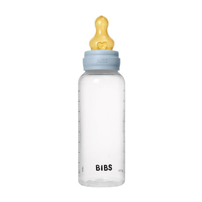 BIBS Medium Flow Baby Bottle Latex 1 Pack - Baby Blue