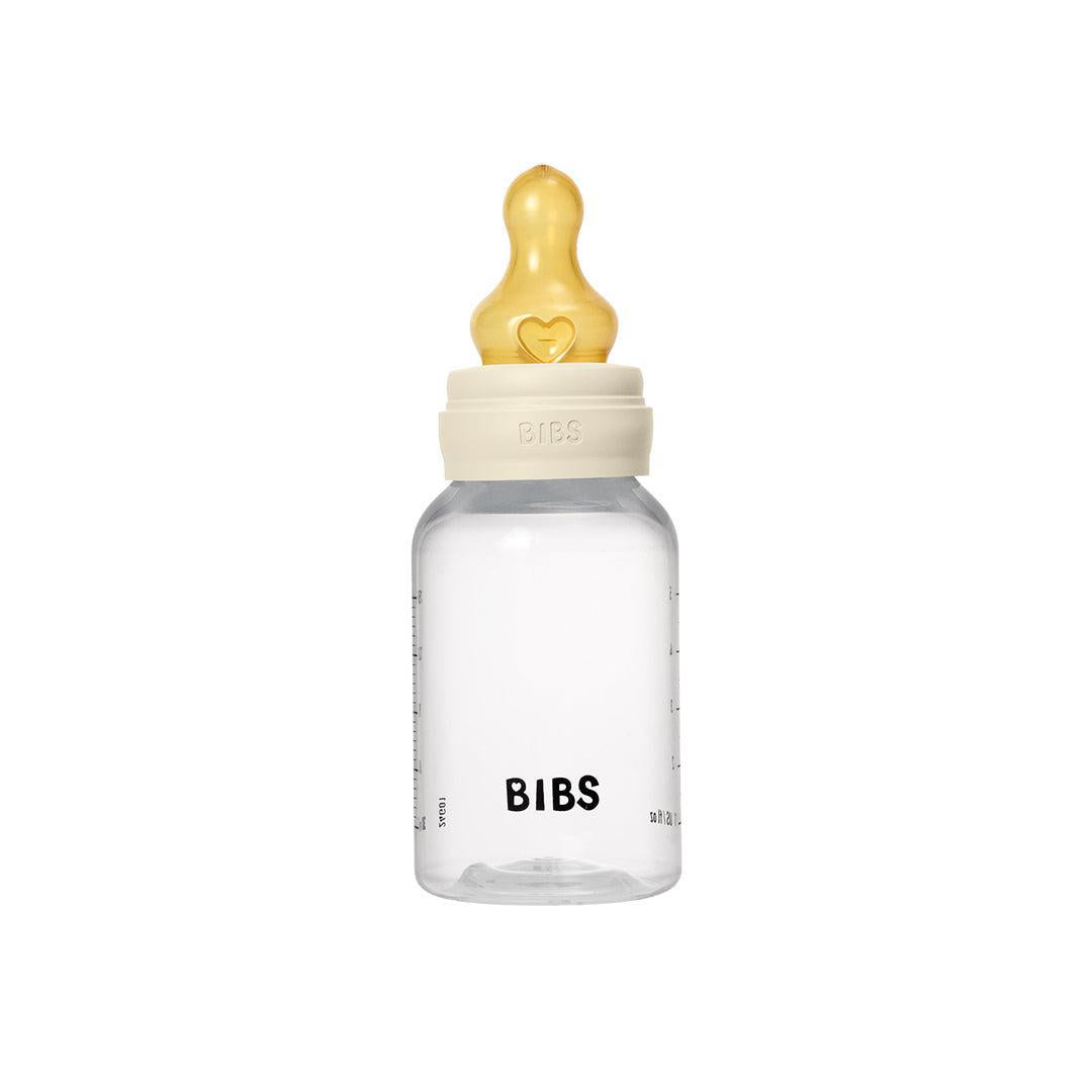 BIBS Medium Flow Baby Bottle Latex 1 Pack - Ivory