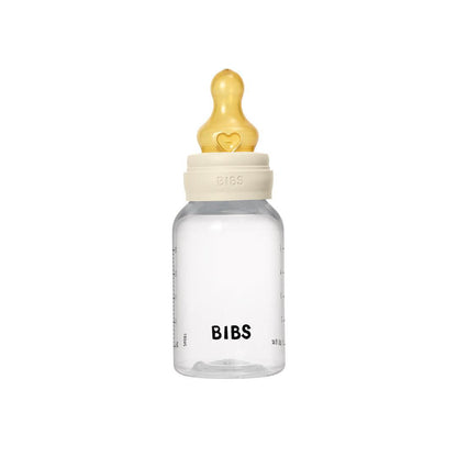 BIBS Medium Flow Baby Bottle Latex 1 Pack - Ivory