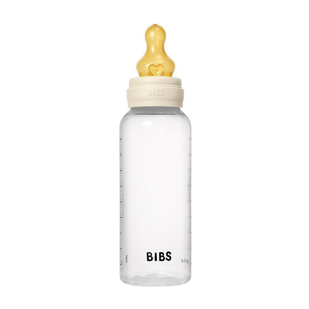 BIBS Medium Flow Baby Bottle Latex 1 Pack - Ivory