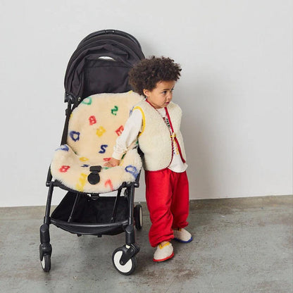 BINIBAMBA BOBO X BINI Merino Snugglevest - Milk