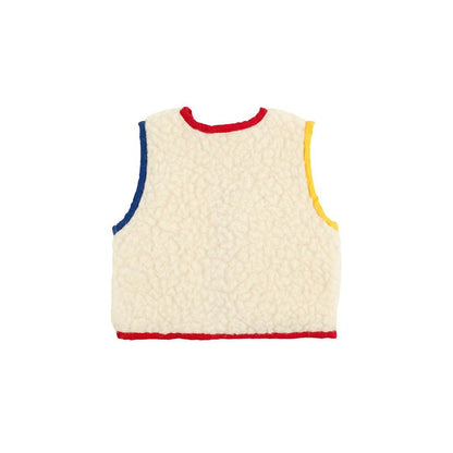 BINIBAMBA BOBO X BINI Merino Snugglevest - Milk