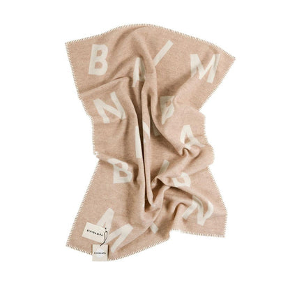 BINIBAMBA Merino Blanket - Alphabet