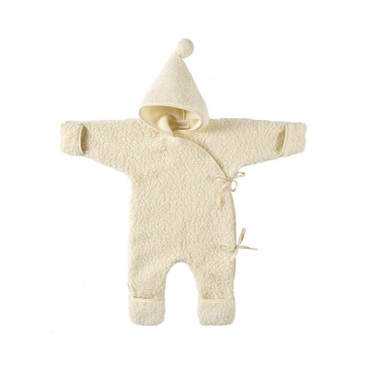 BINIBAMBA Merino Snugglesuit - Milk