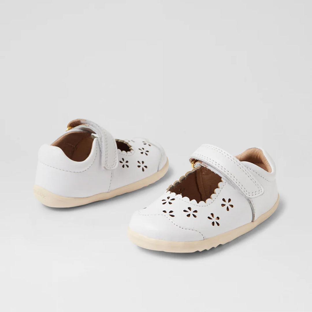 Bobux Step-Up Heather - White