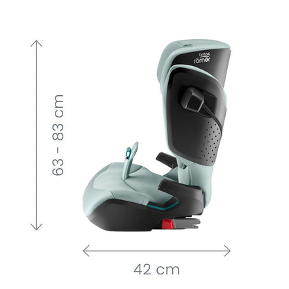 Britax Römer Kidfix Pro i-Size Car Seat - Harbor Blue - Style