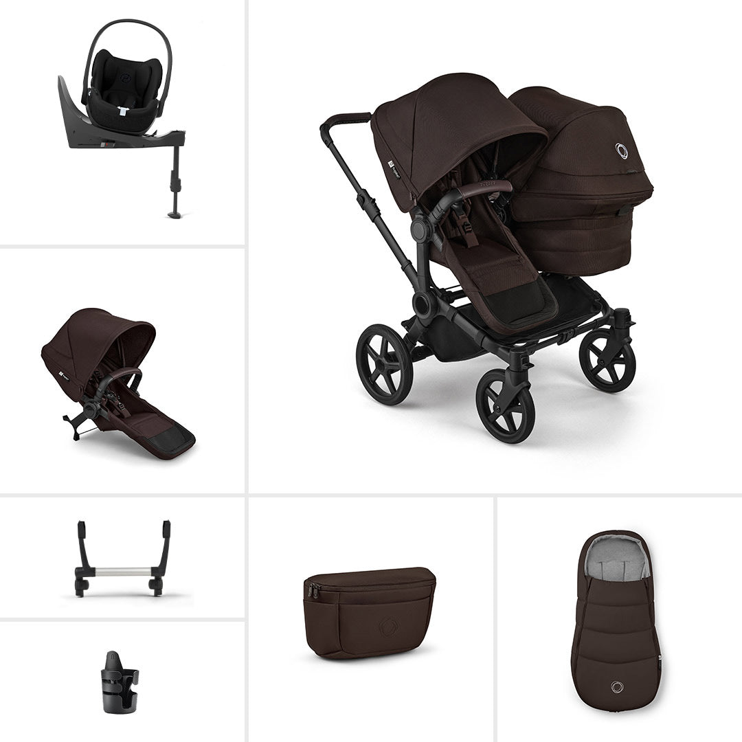 Bugaboo Donkey 6 Double Ultimate Cloud T Newborn Bundle