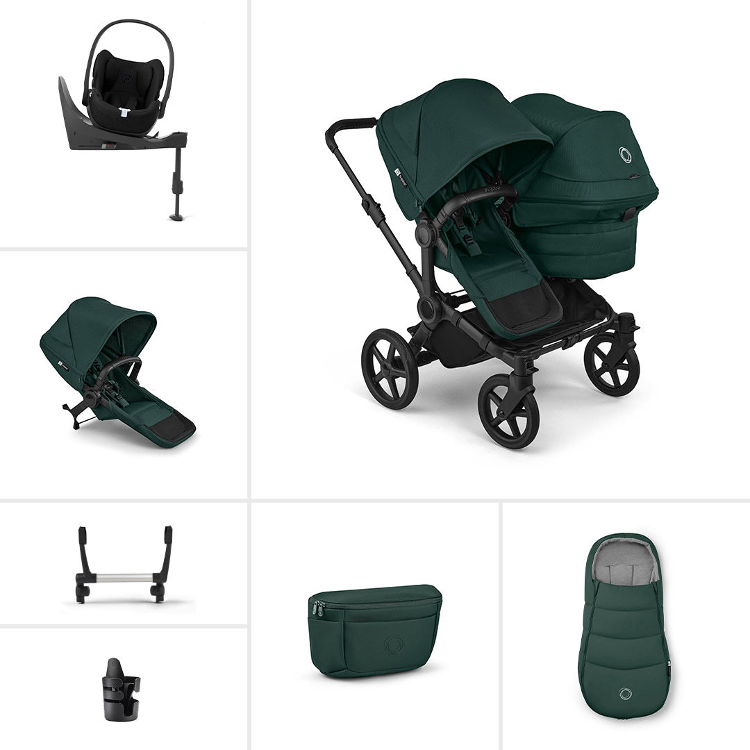 Bugaboo Donkey 6 Double Ultimate Cloud T Newborn Bundle