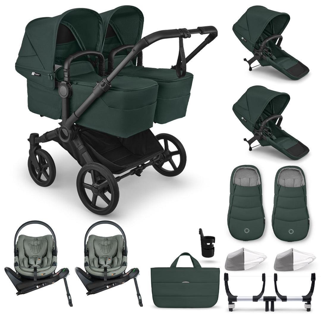 Bugaboo Donkey 6 Twin Ultimate Go Beyond 2 Newborn Bundle