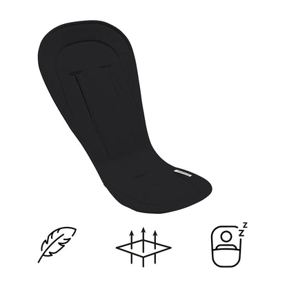 Bugaboo Dual Comfort Seat Liner - Midnight Black