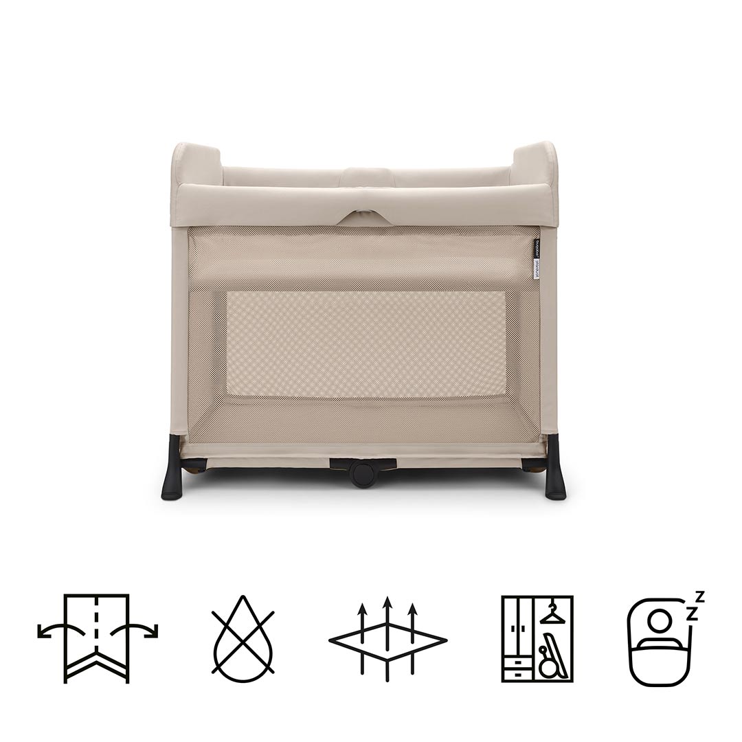 Bugaboo Stardust Travel Cot - Desert Taupe