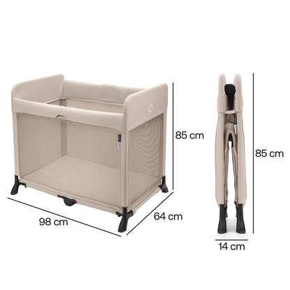 Bugaboo Stardust Travel Cot - Desert Taupe
