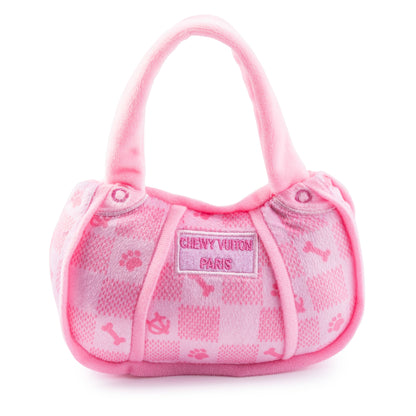 Haute Diggity Dog - Pink Checker Chewy Vuiton Handbag by Haute Diggity Dog