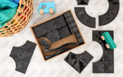 CONNETIX Magnetic Tiles Roads Creative Pack - 48 Pieces