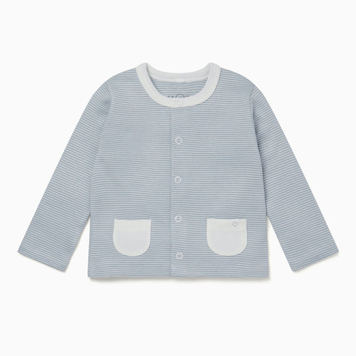 Cardigan - Blue Stripe