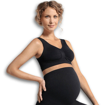 Carriwell Seamless Maternity Bra - Black