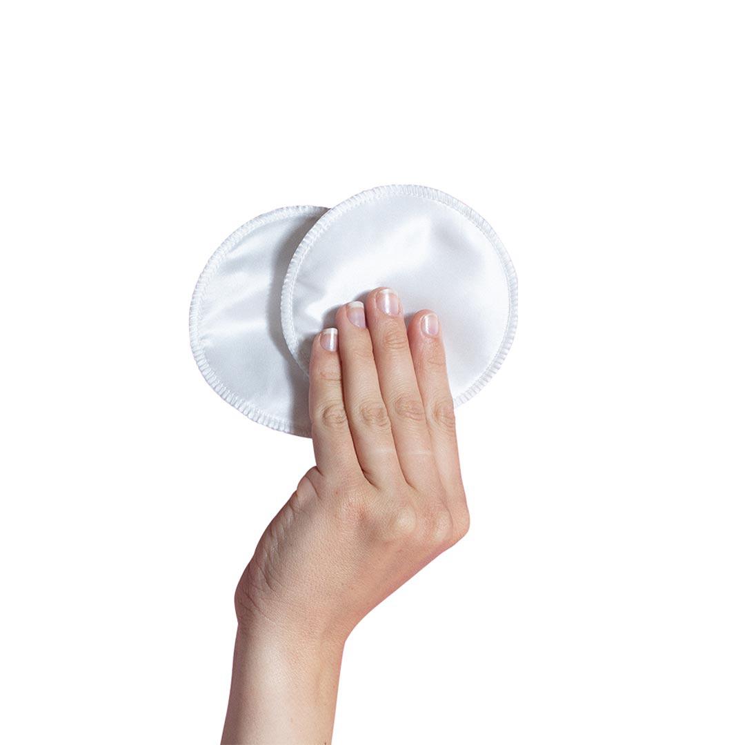 Carriwell Silk Breast Pads - White - 6 Pack