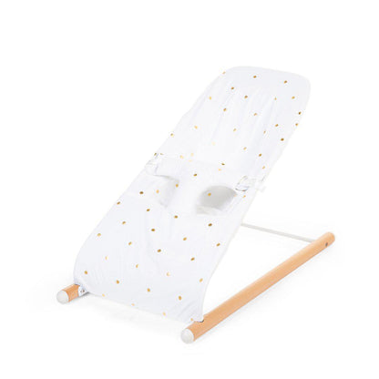 Childhome Evolux Bouncer Cover - Gold Dots