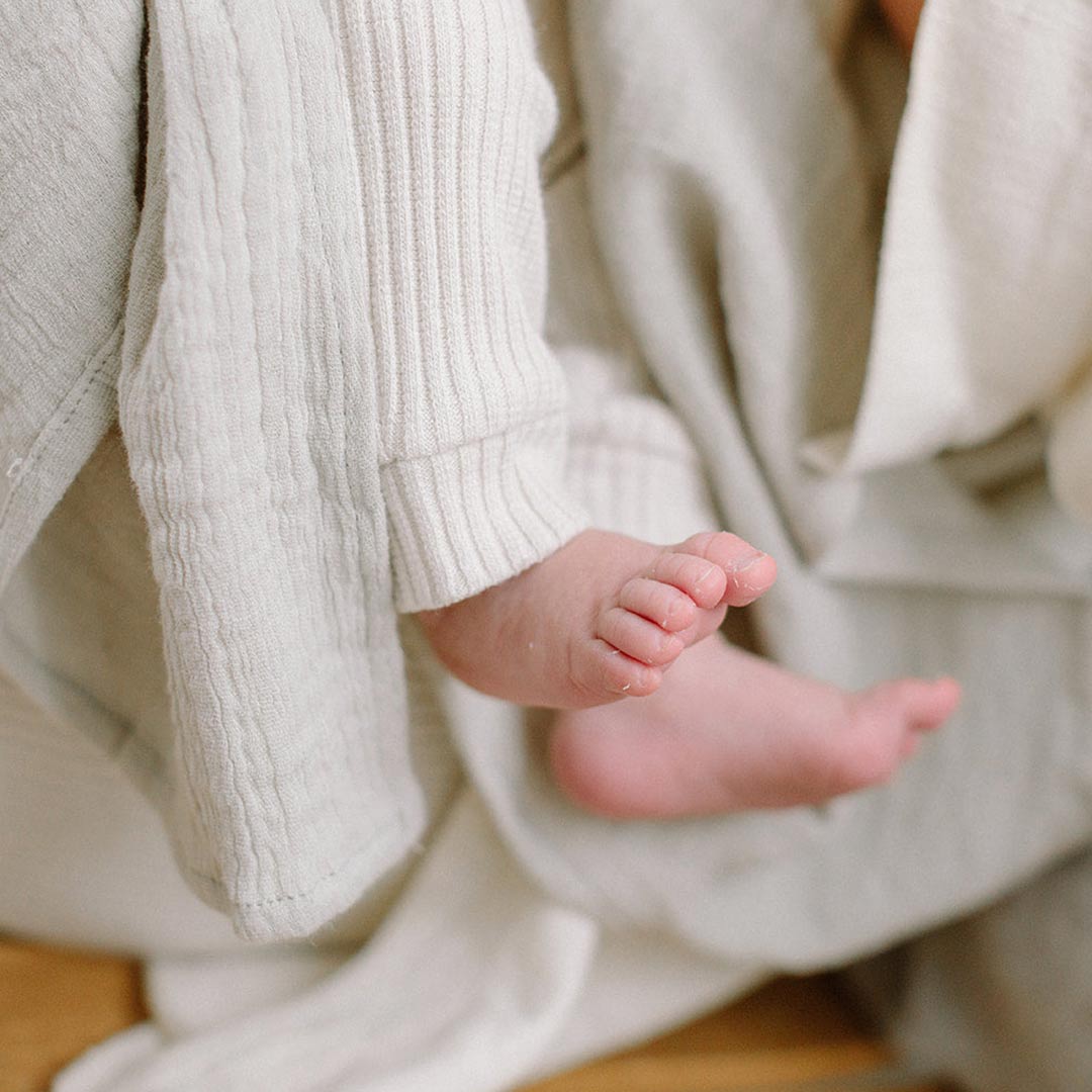 Claude & Co Ribbed Leggings - Oat
