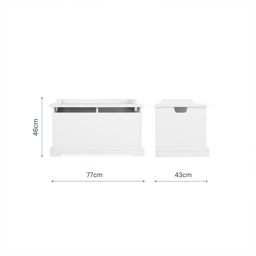 CuddleCo Storage Box - White