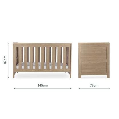 CuddleCo Burford 3pc Set - Oak