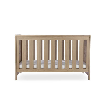 CuddleCo Burford Cot Bed - Oak
