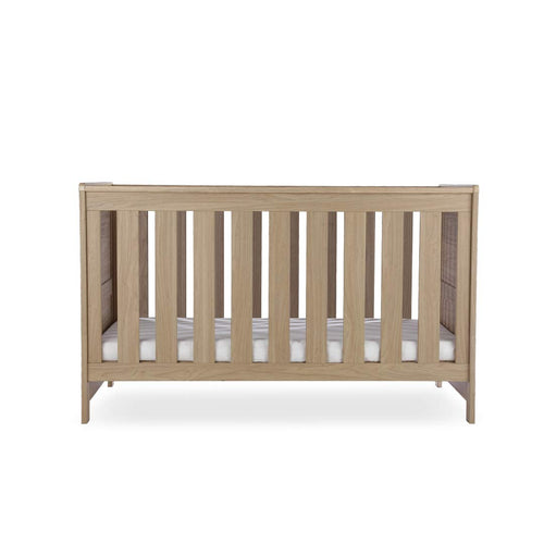 CuddleCo Burford Cot Bed - Oak