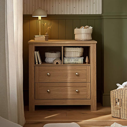 CuddleCo Burford Dresser Changer - Oak