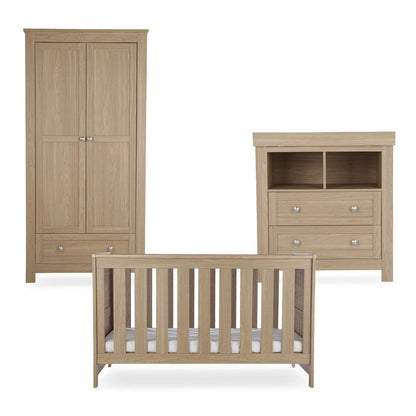 CuddleCo Burford 3pc Set - Oak