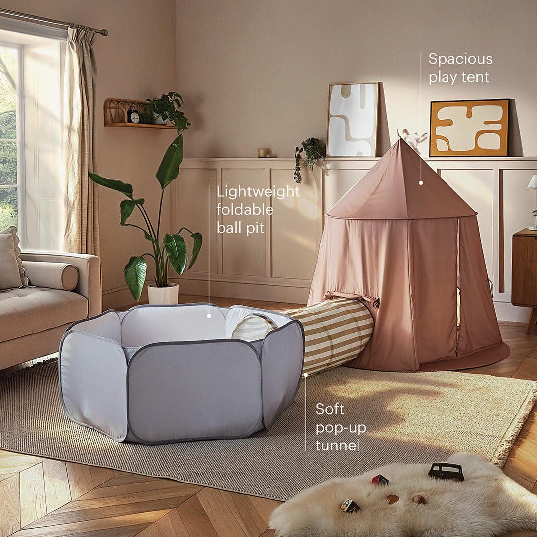 CuddleCo Pop Up Play 3 Piece Set - Multi
