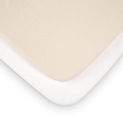 CuddleCo Universal Crib/ Co Sleeper Sheets 2pk - Cashmere Waffle