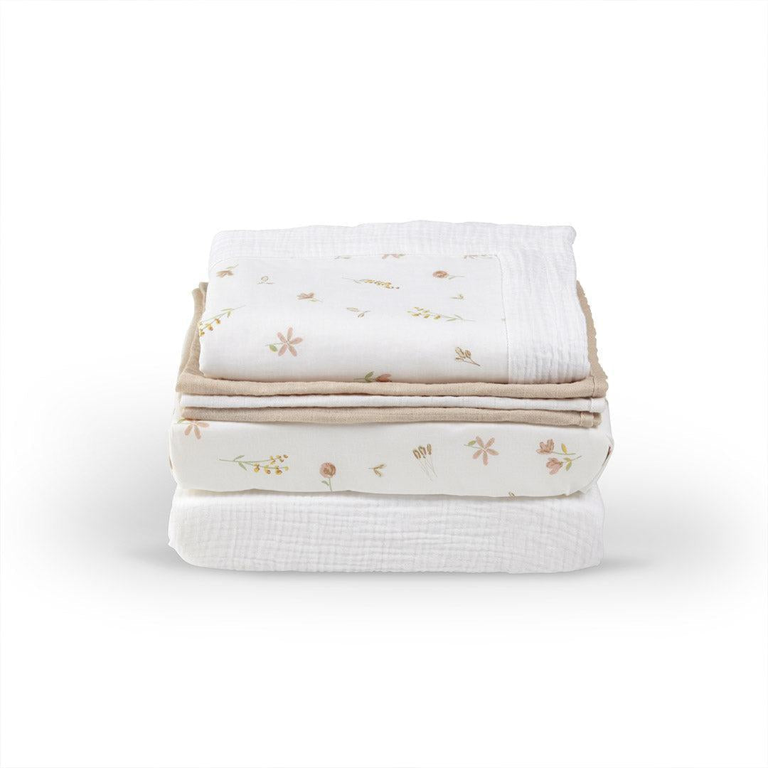 CuddleCo Universal Crib/ Co Sleeper Bedding Set - Cashmere Meadow