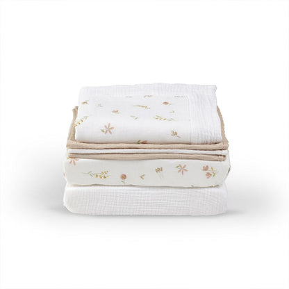 CuddleCo Universal Crib/ Co Sleeper Bedding Set - Cashmere Meadow
