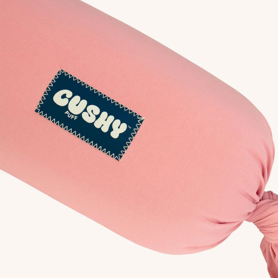 Cushy Puff Pregnancy Pillow - Tickle Me Pink