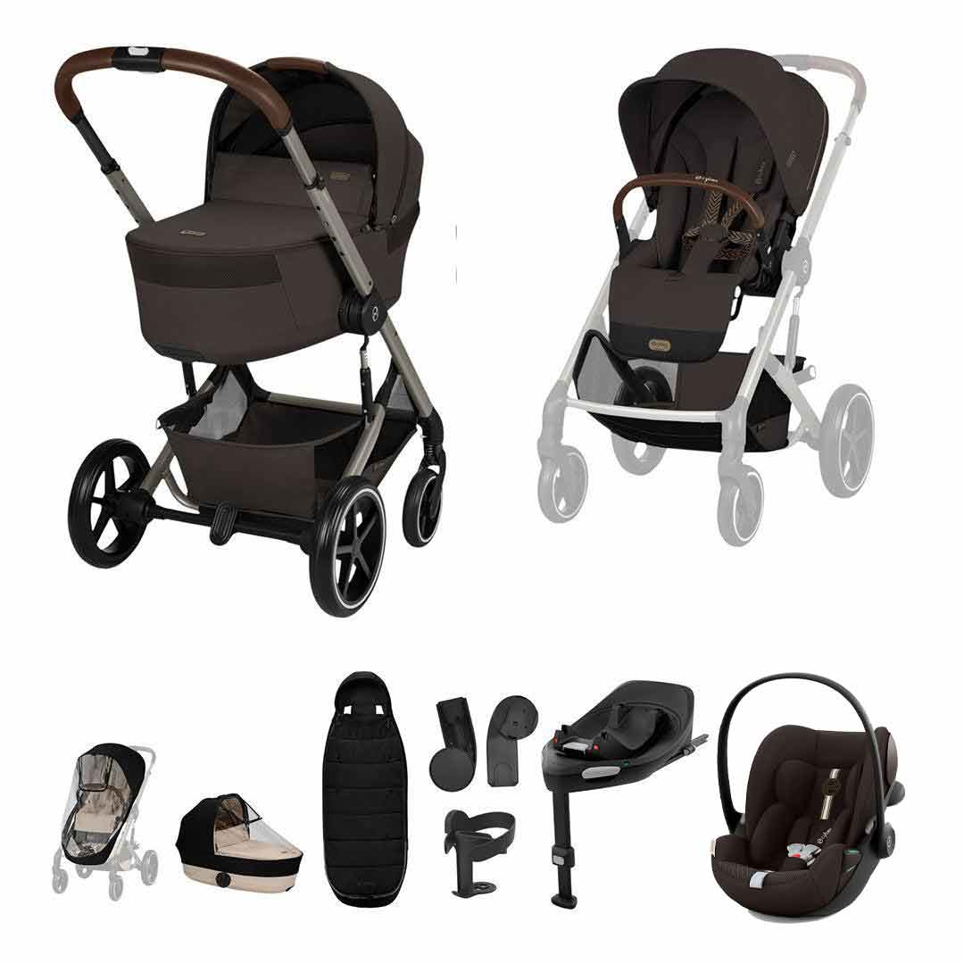 CYBEX Balios + Fold Cot Ultimate Travel System Bundle