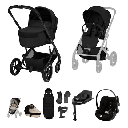 CYBEX Balios + Fold Cot Ultimate Travel System Bundle