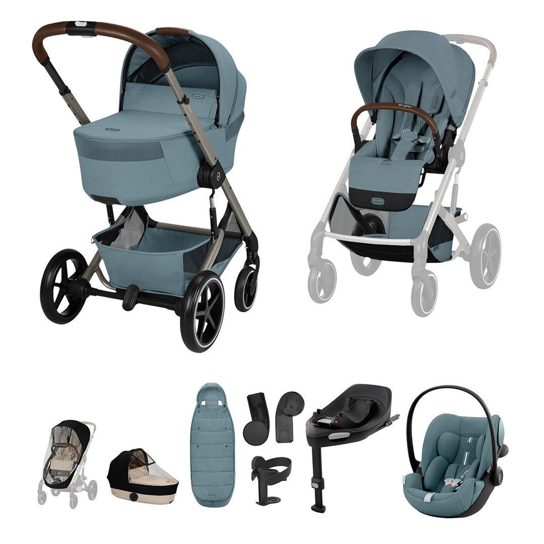 CYBEX Balios + Fold Cot Ultimate Travel System Bundle