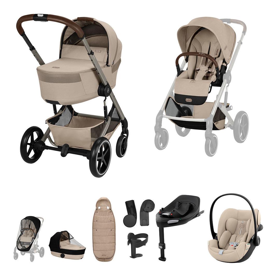 CYBEX Balios + Fold Cot Ultimate Travel System Bundle