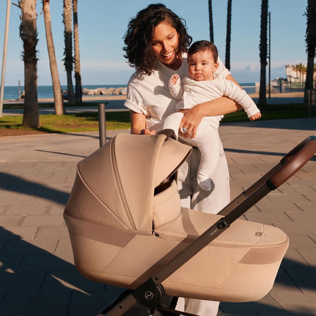 CYBEX Balios + Fold Cot Ultimate Travel System Bundle