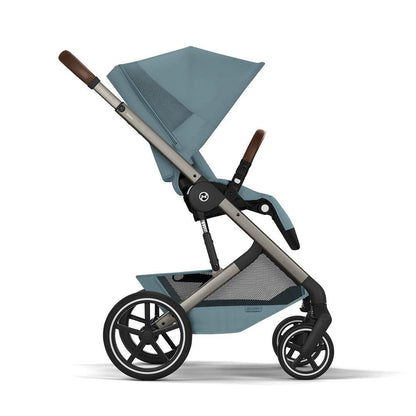 CYBEX Balios S Lux Pushchair + Fold Carry Cot - Stormy Blue