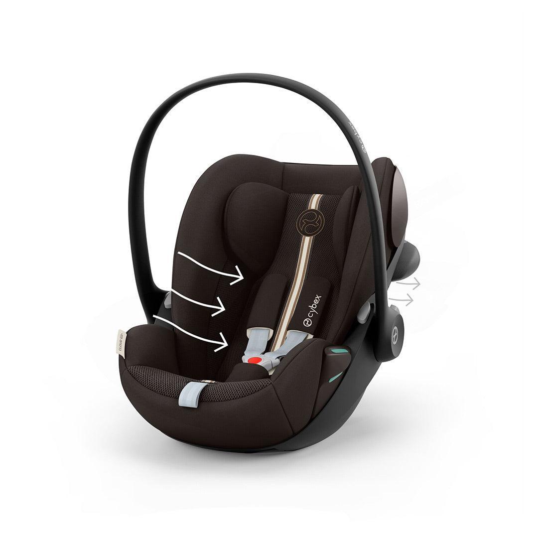 Cybex Cloud G3 Plus Car Seat - Chocolate Brown