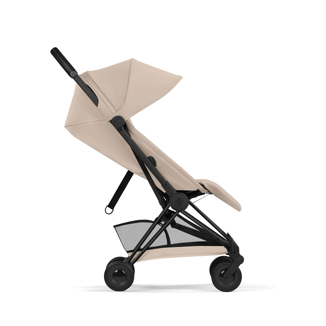 CYBEX Coya Comfort Compact Stroller & Carrycot - Cozy Beige/Black